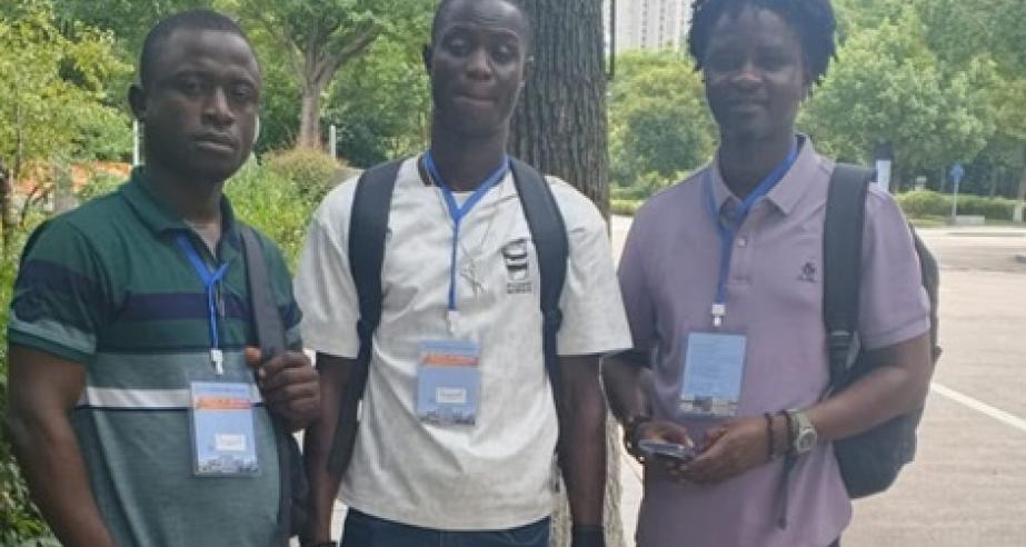 Three (3) GSA Technicians Departed for China to attend a Month-Long Technical Training
